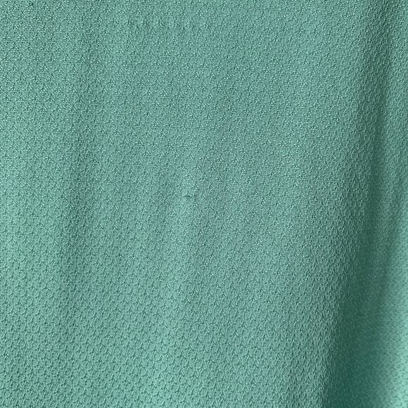 Haggar Cool 18 Tec Green Polo Shirt Stretch Comfort Quick Dry Size XL - Picture 11 of 14